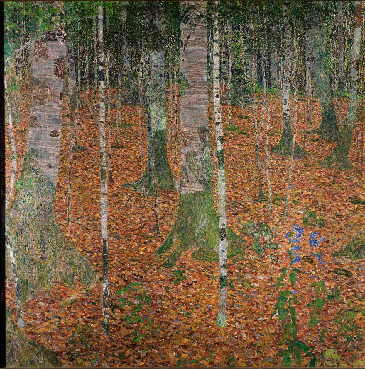 Foresta di betulle da Gustav Klimt