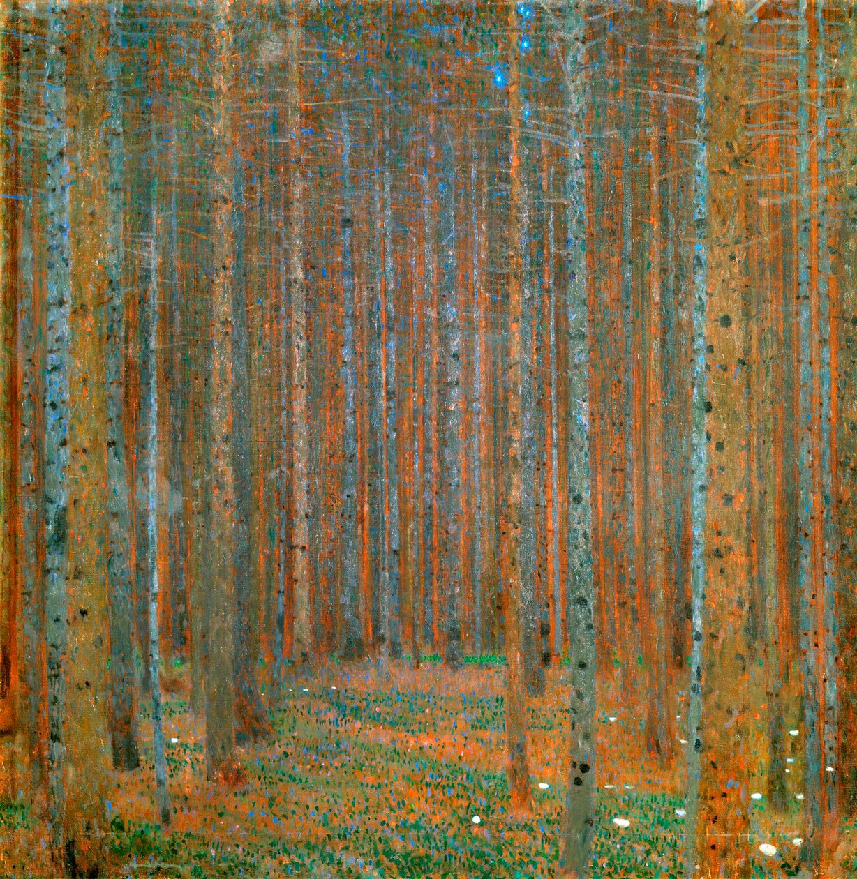 Foresta di abeti I da Gustav Klimt
