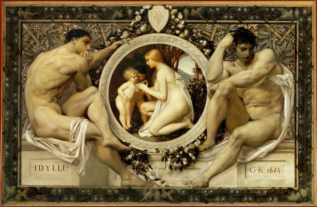 Idillio da Gustav Klimt