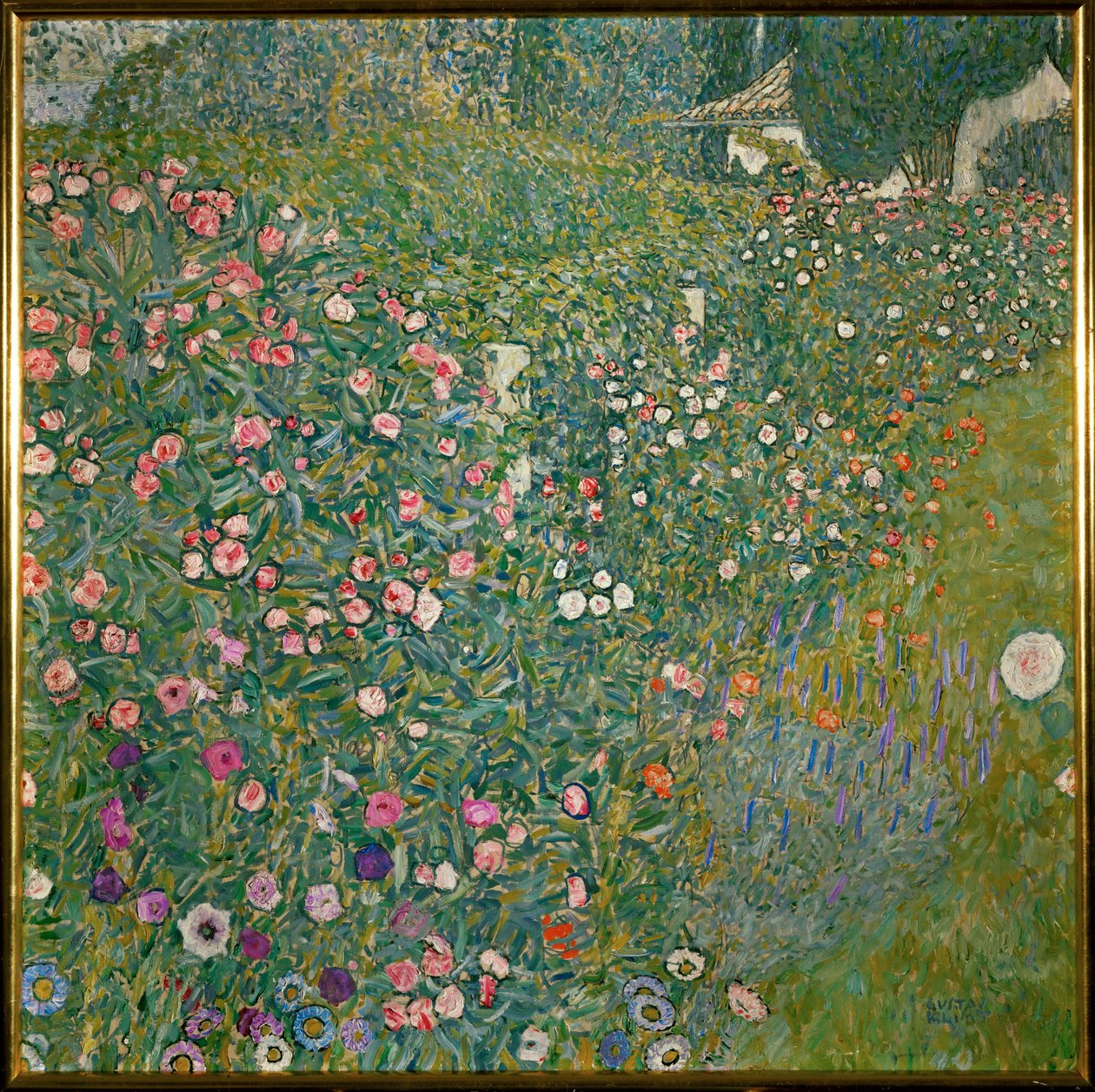 Paesaggio giardino italiano da Gustav Klimt