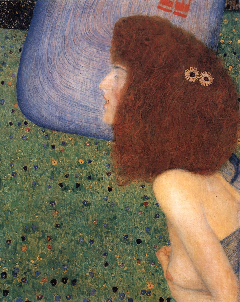 Klimt - Ragazza con velo blu, 1902-1903 circa da Gustav Klimt