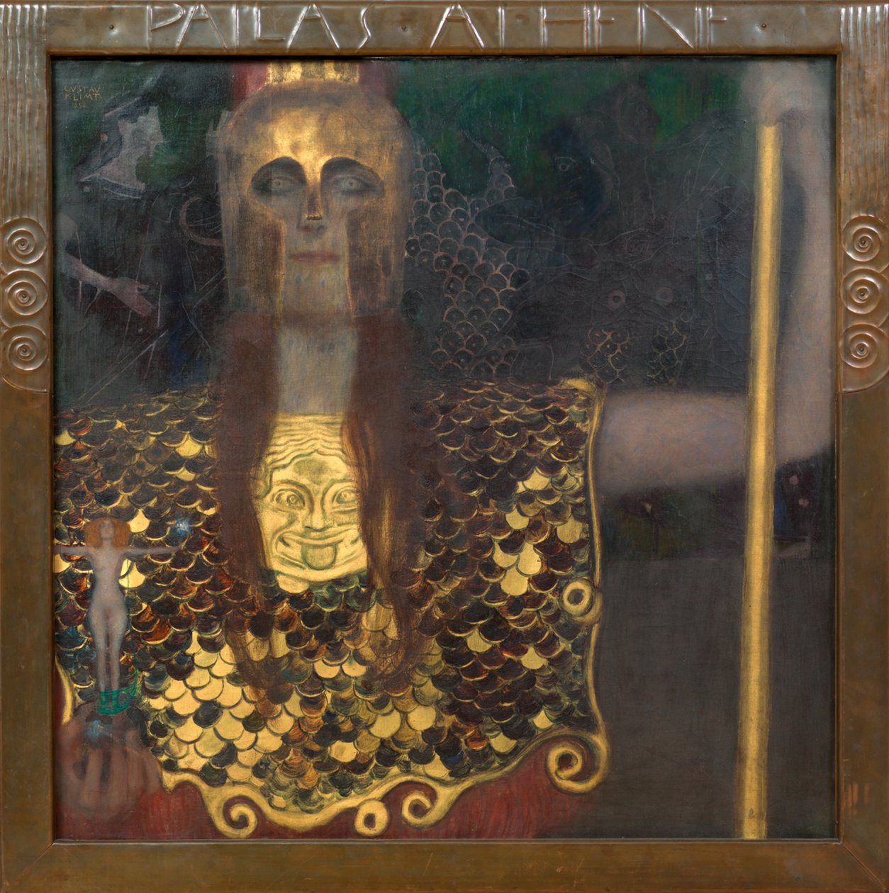 Pallas Atena da Gustav Klimt