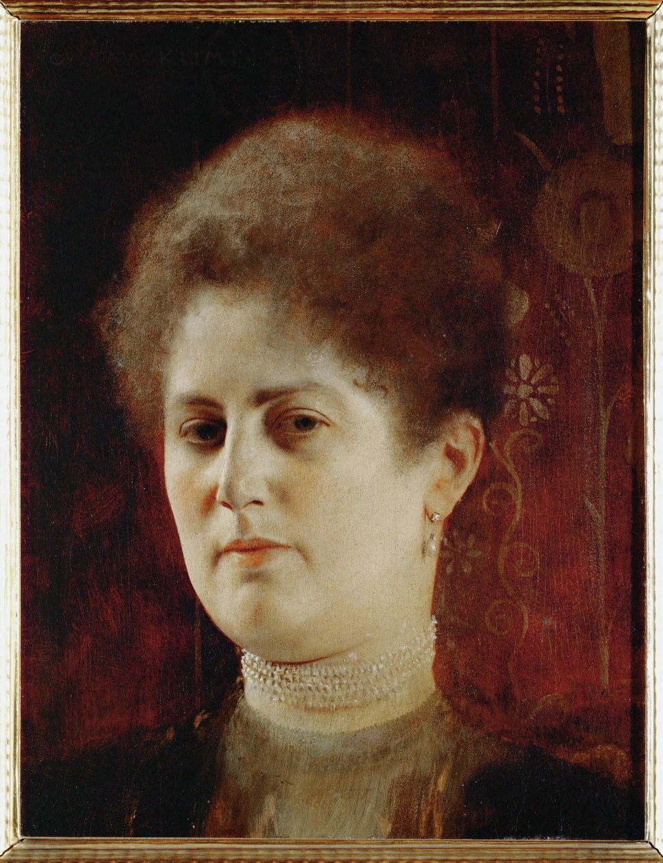Ritratto di signora, 1894 circa (olio su tavola) da Gustav Klimt