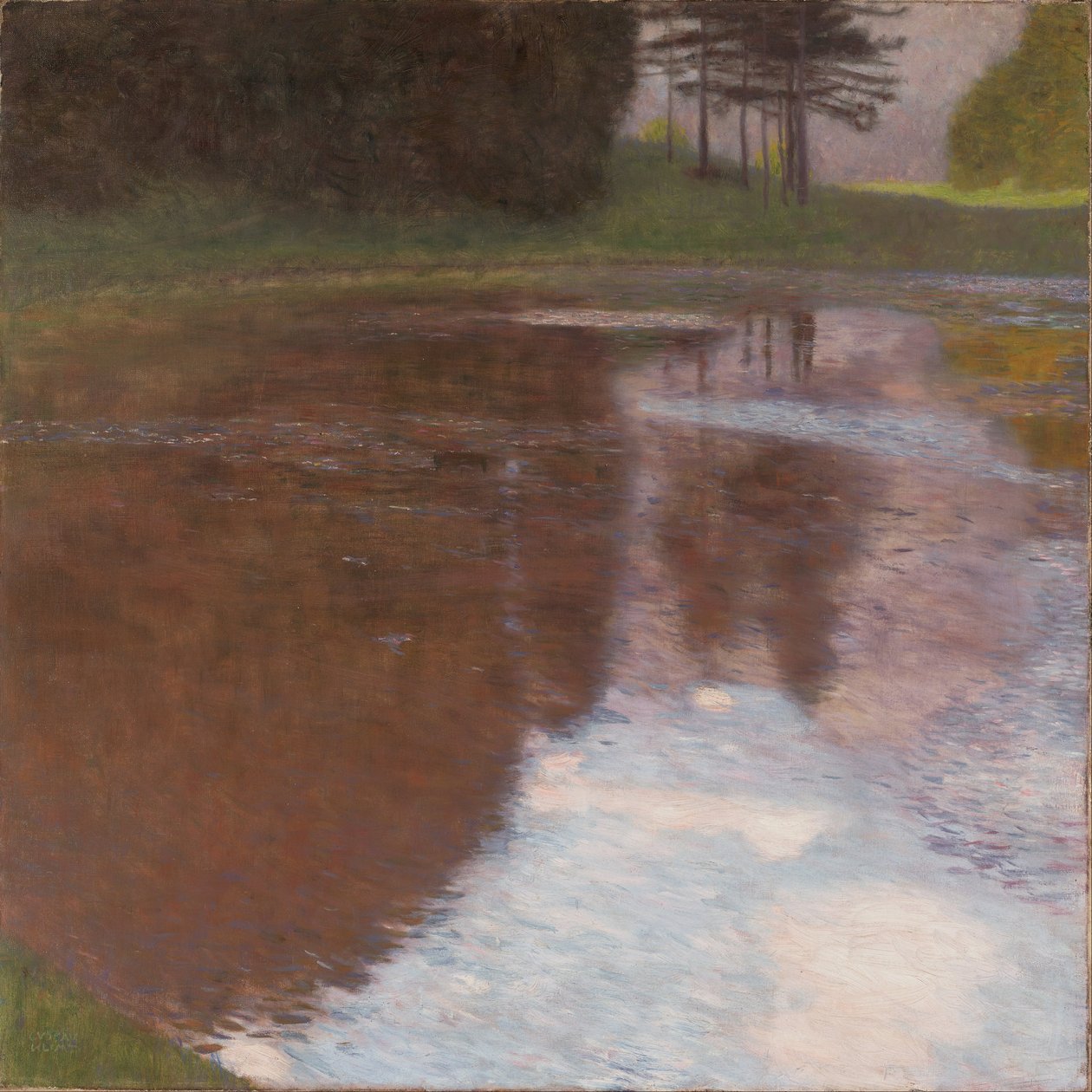 Stiller Weiher (Egelsee presso Golling, Salisburgo) da Gustav Klimt