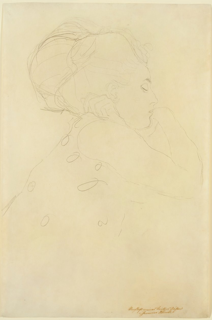 Studio per "La Sposa" da Gustav Klimt