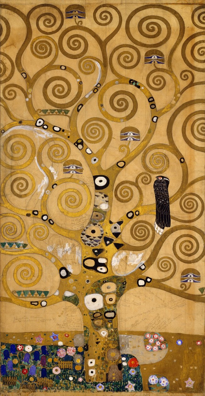 Albero della Vita (Fregio Stoclet) (dettaglio) da Gustav Klimt