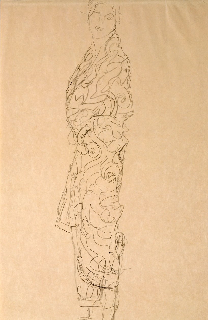 Donna in kimono da Gustav Klimt