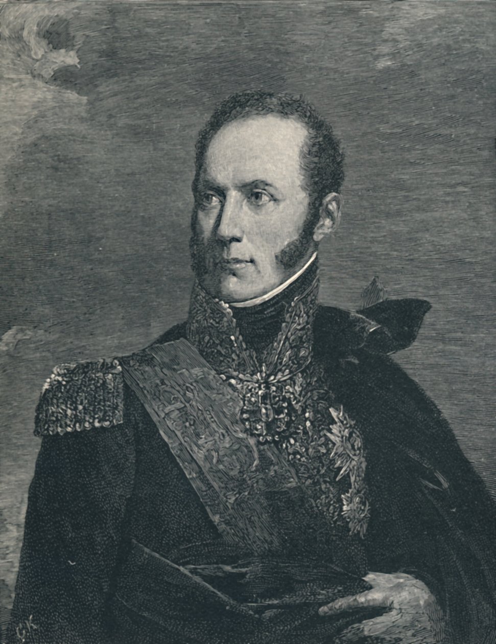 Armand-Augustin-Louis De Caulaincourt - Duca di Vicenza, c1800, 1896 da Gustav Kruell