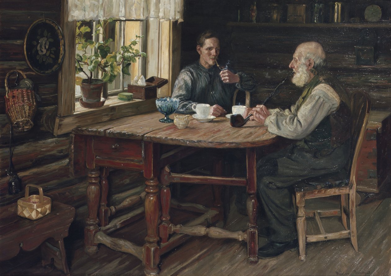 Pausa caffè 1900 da Gustav Wentzel