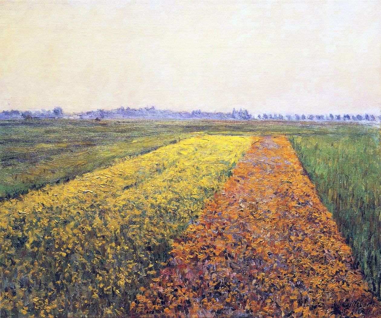 Paesaggio, 1848 da Gustave Caillebotte