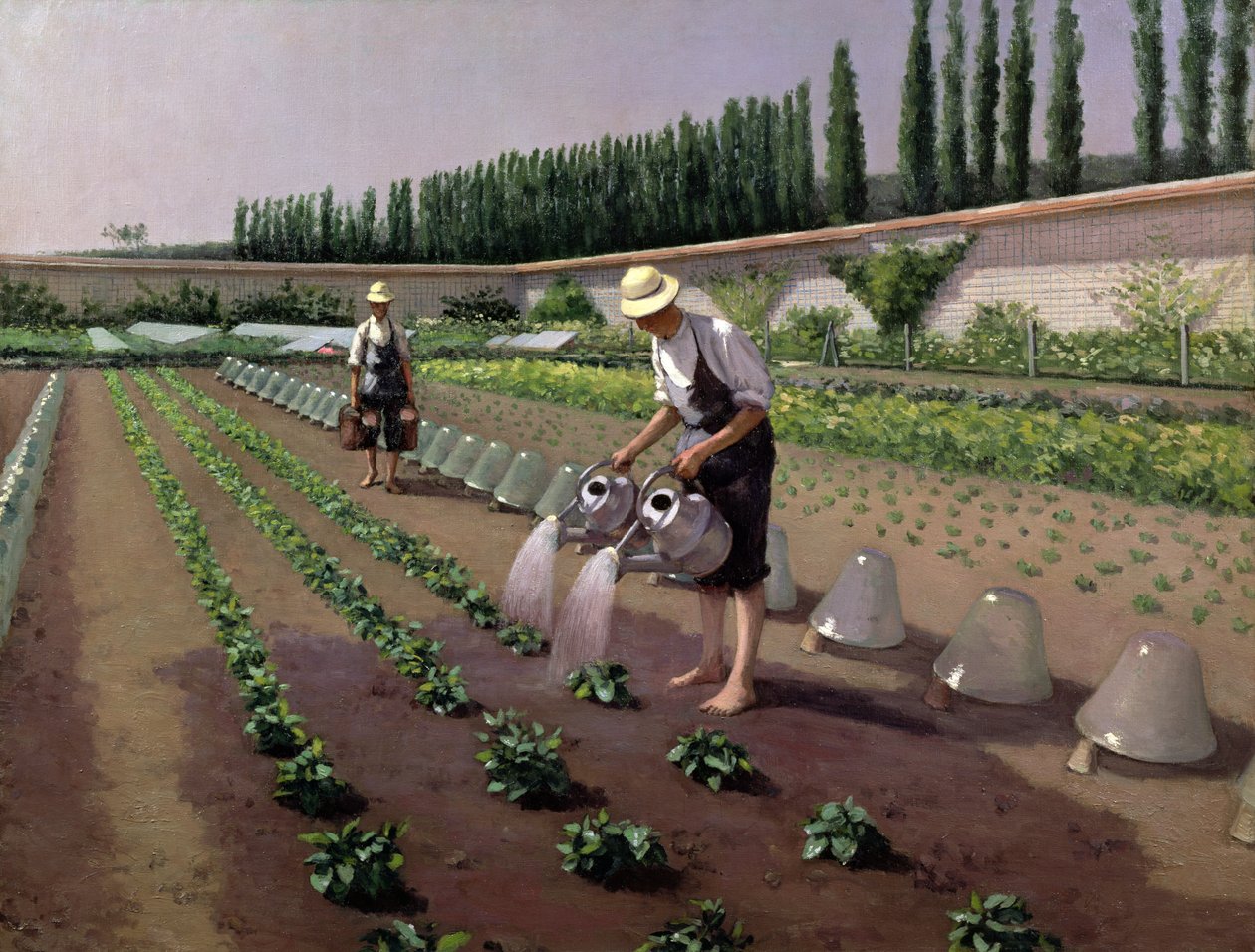 I giardinieri da Gustave Caillebotte