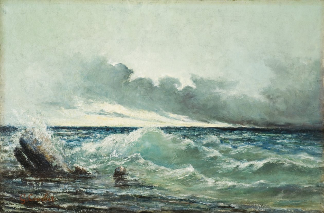 La Vague da Gustave Courbet