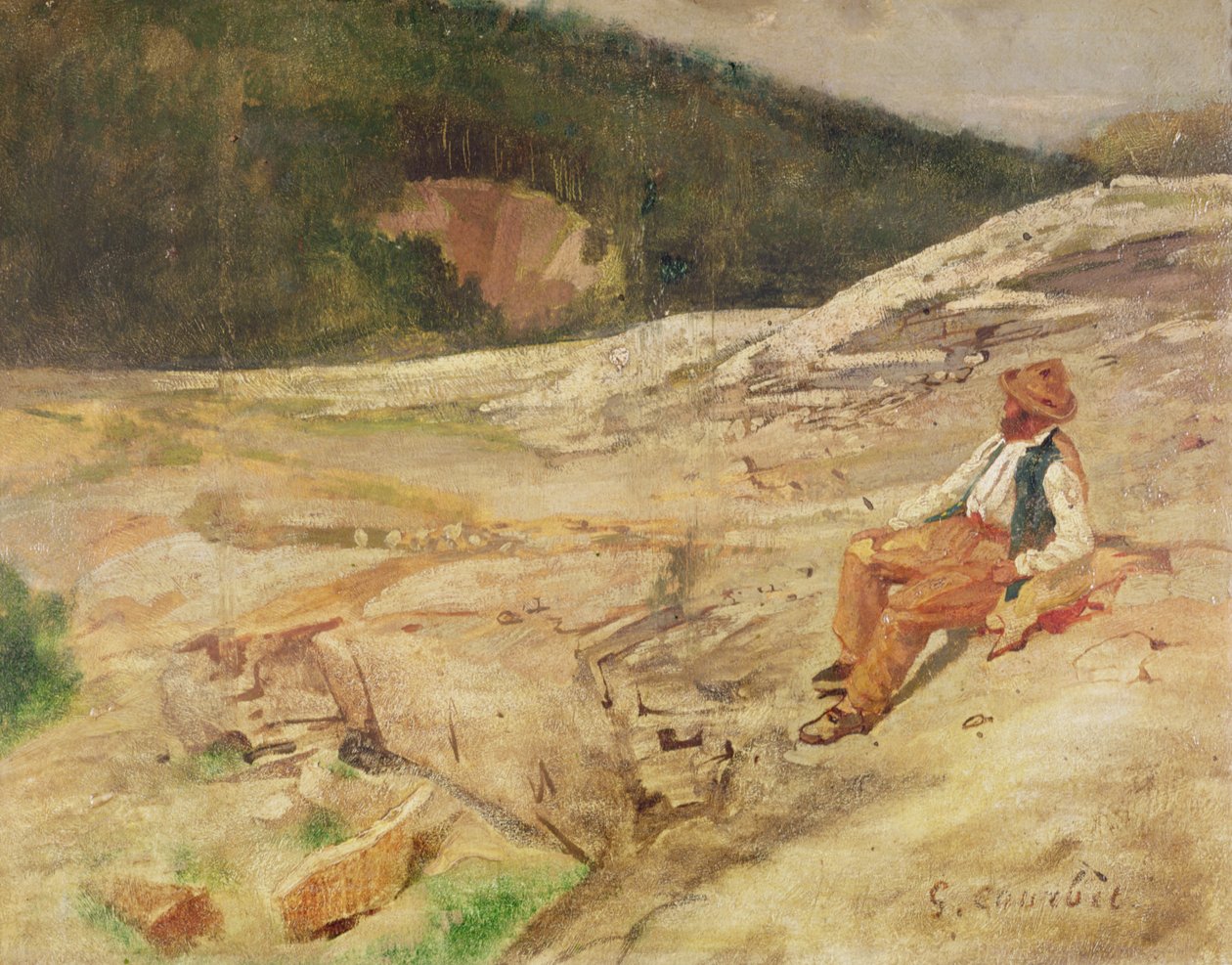 Paesaggio da Gustave Courbet