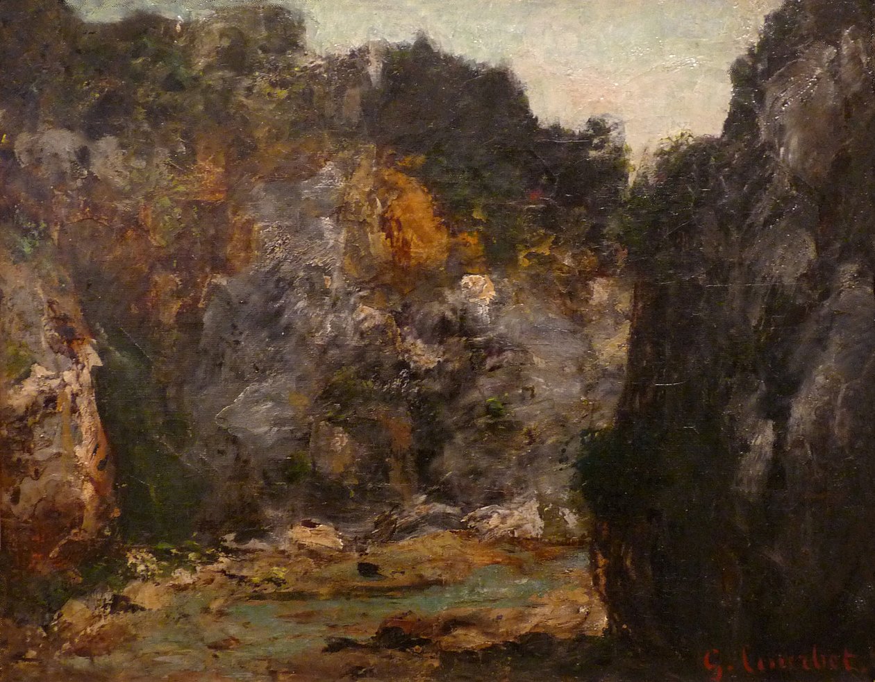 La Sfilata da Gustave Courbet