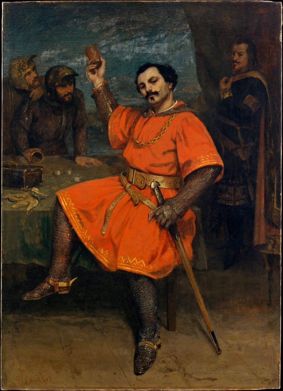 Louis Guéymard come Robert le Diable da Gustave Courbet