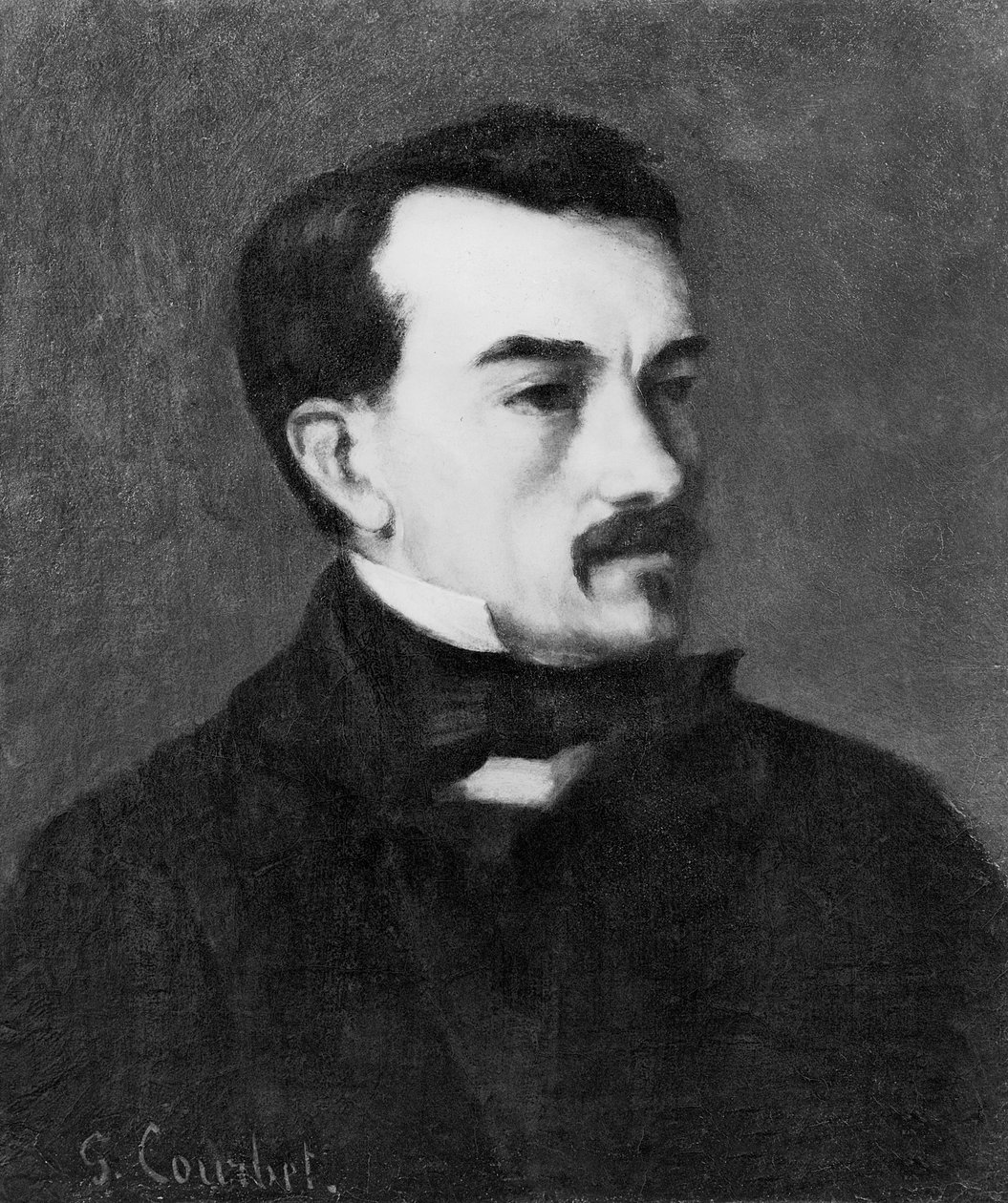 Ritratto di un uomo da Gustave Courbet