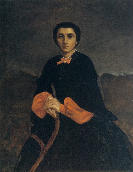 Ritratto di una donna da Gustave Courbet