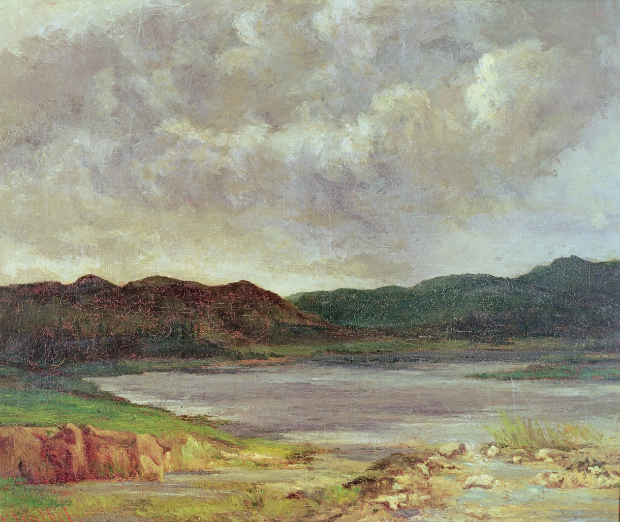 Il Lago Nero, 1872 da Gustave Courbet