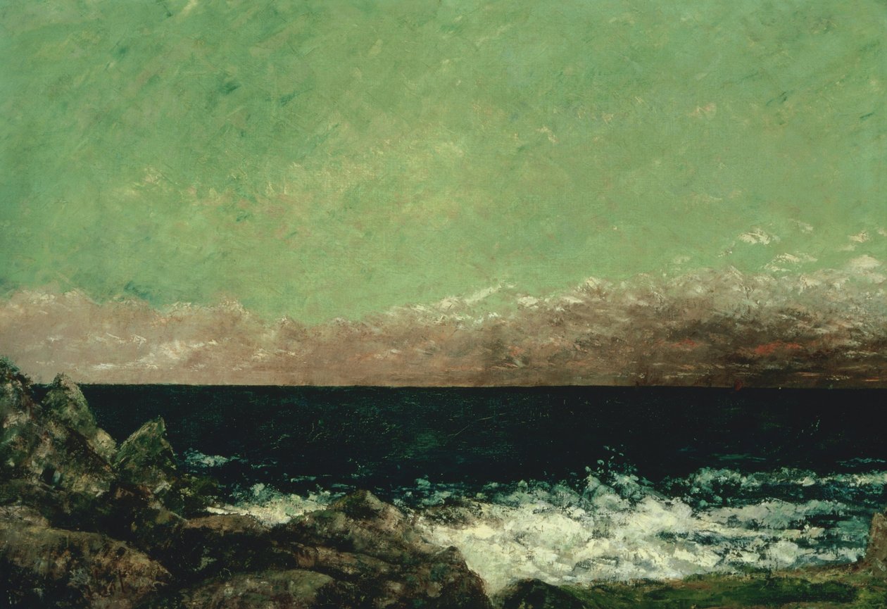 Il Mediterraneo da Gustave Courbet