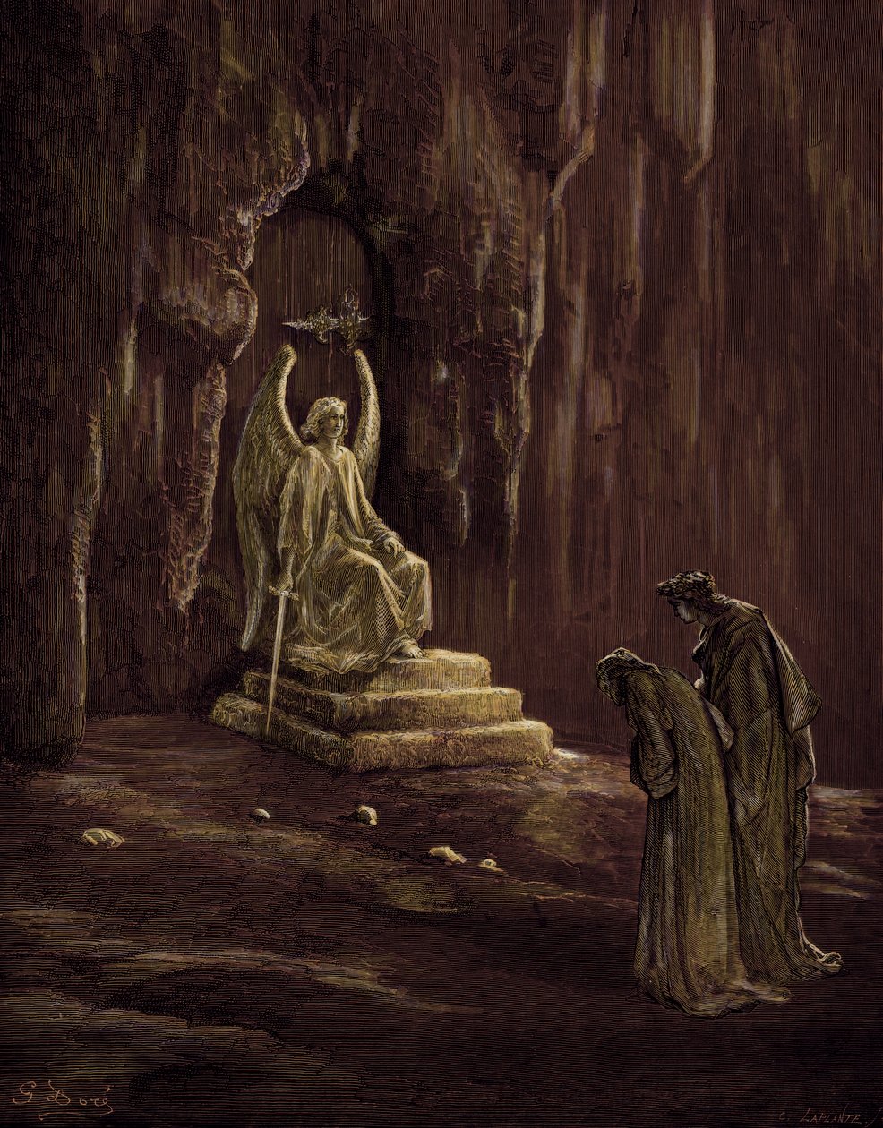 Il Purgatorio di Dante da Gustave Dore