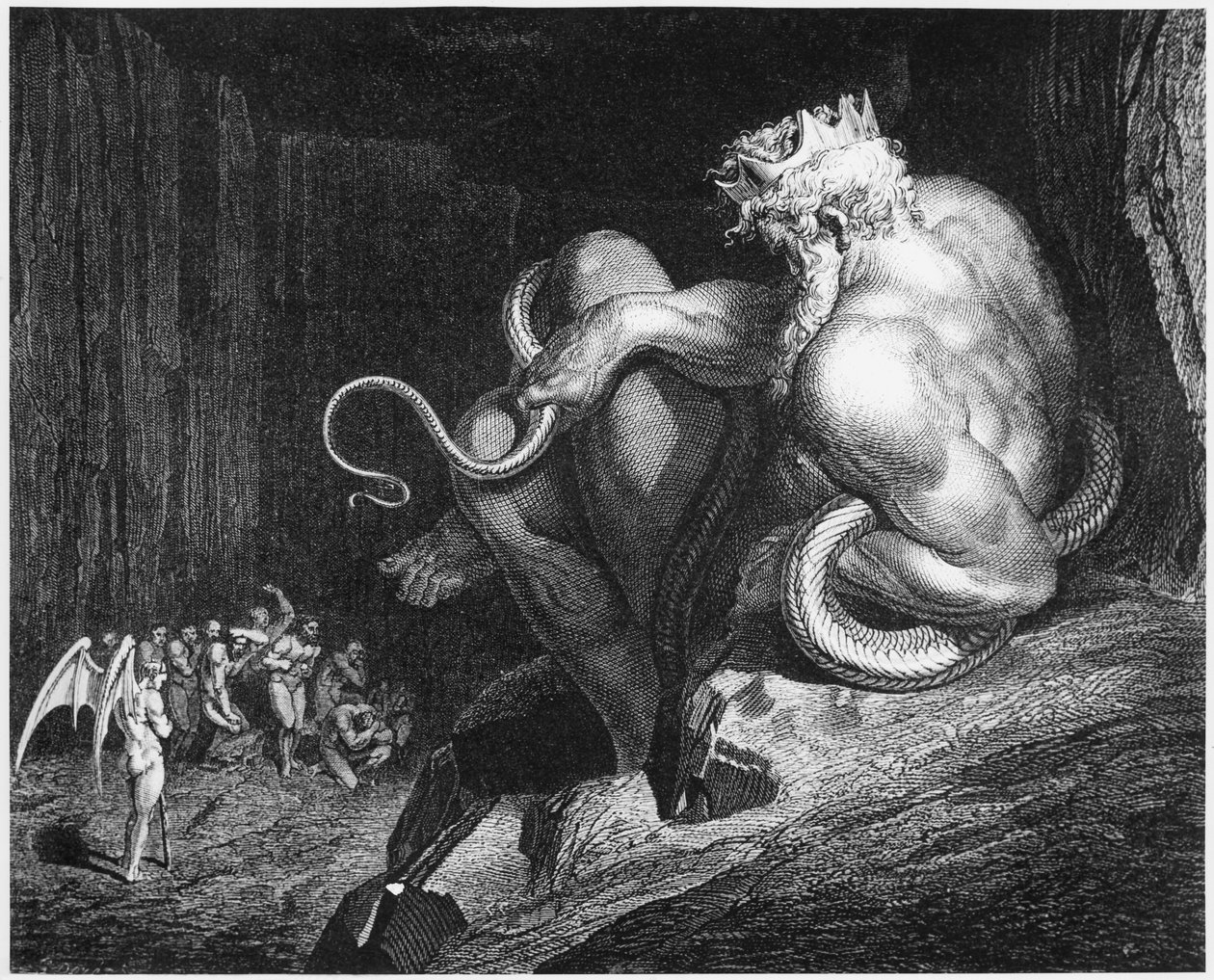 Minosse, Re di Creta, illustrazione da 