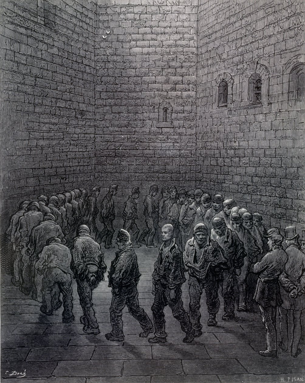 Newgate - Cortile di esercizio, da 