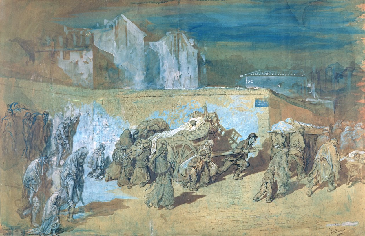 Assedio di Parigi, 1870-71 da Gustave Dore