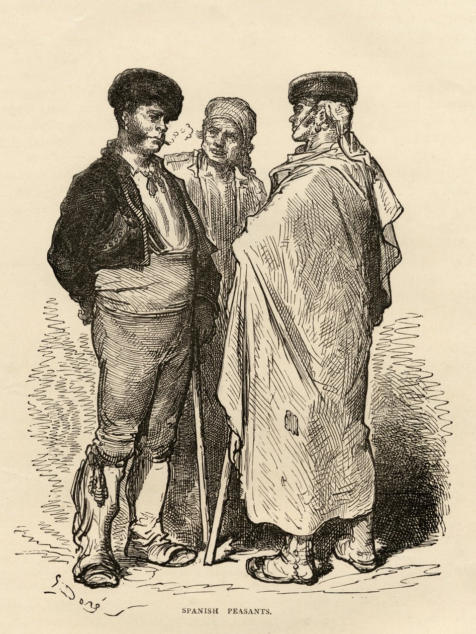 Contadini spagnoli da Gustave Dore