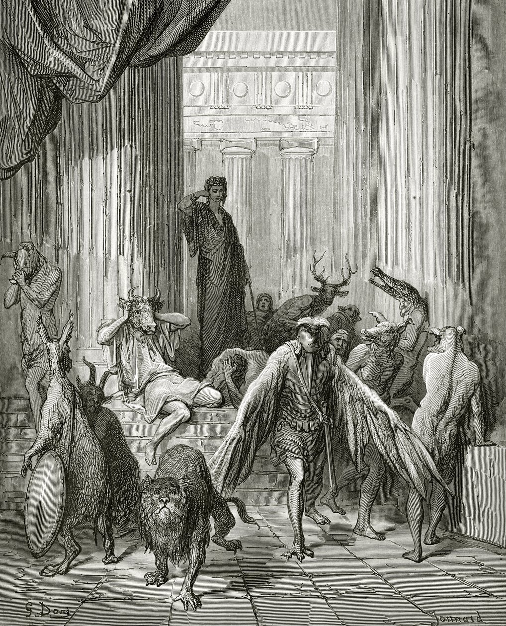 I compagni di Ulisse, illustrazione da 