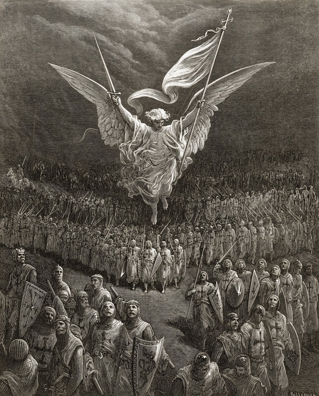 La strada per Gerusalemme, illustrazione da 