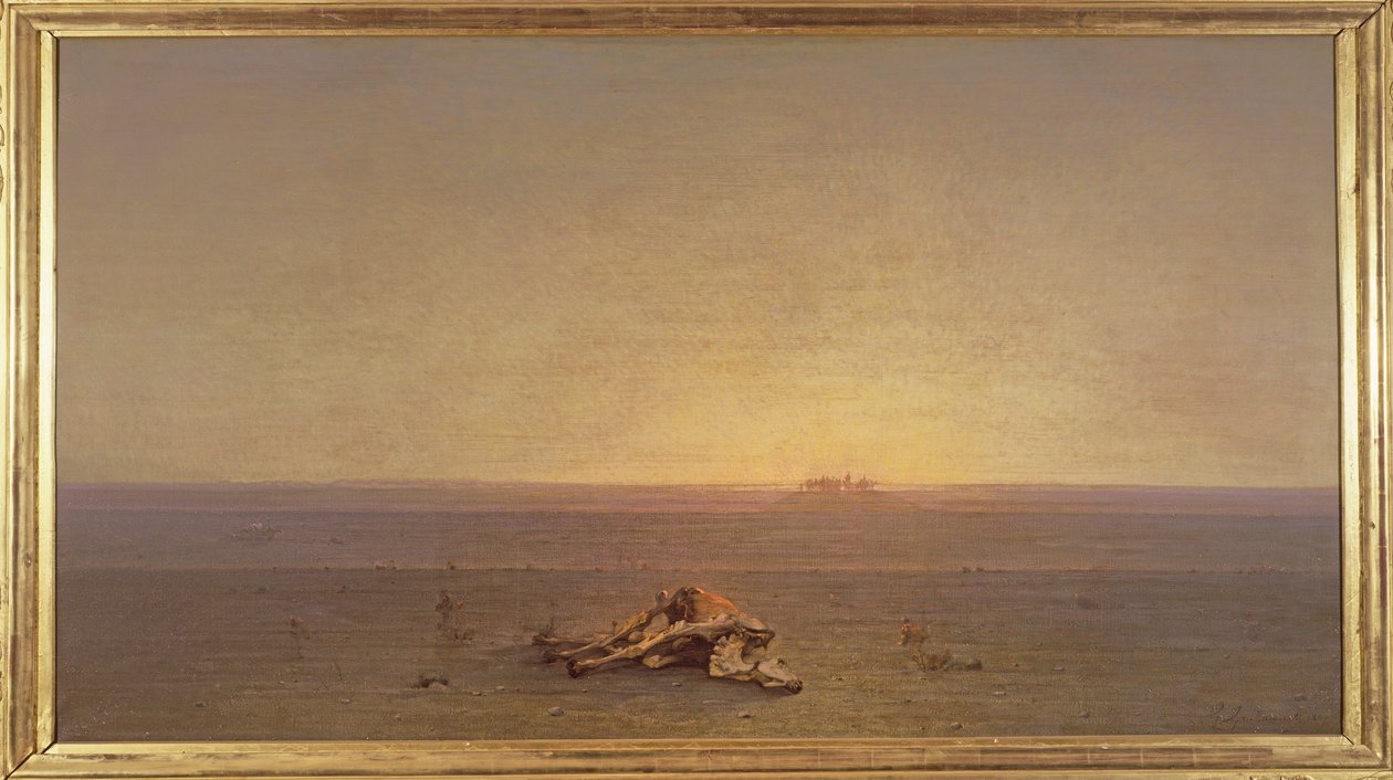 Il Sahara o il deserto, 1867 da Gustave Guillaumet