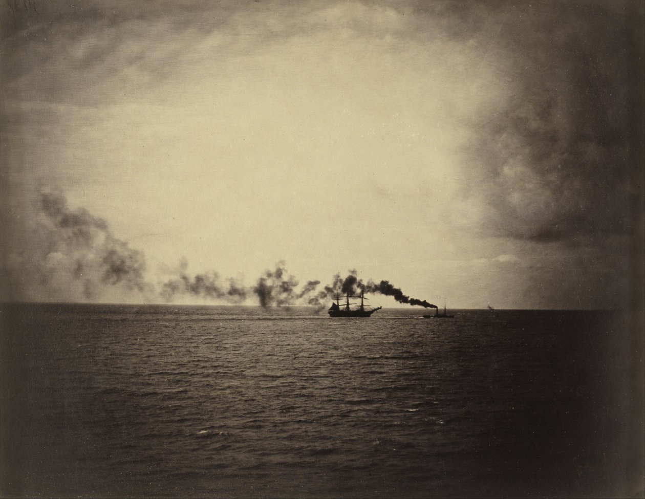 Battello a vapore da Gustave Le Gray
