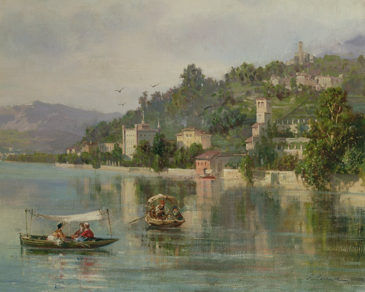 Lago di Como da Gustave Mascart