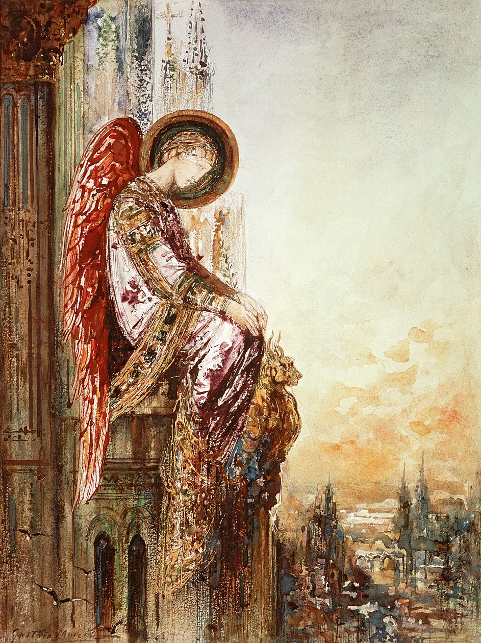 Angelo Viaggiatore da Gustave Moreau