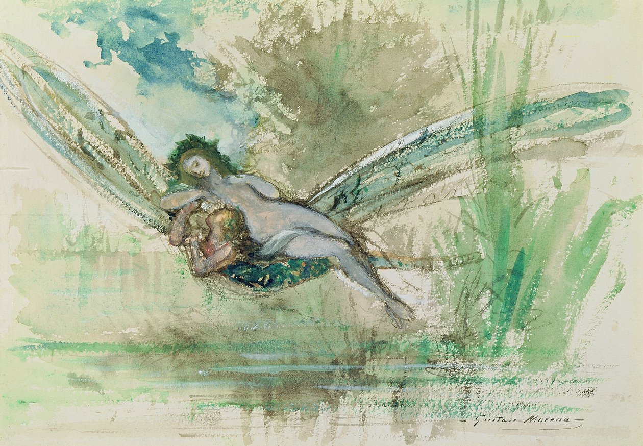 Libellula da Gustave Moreau
