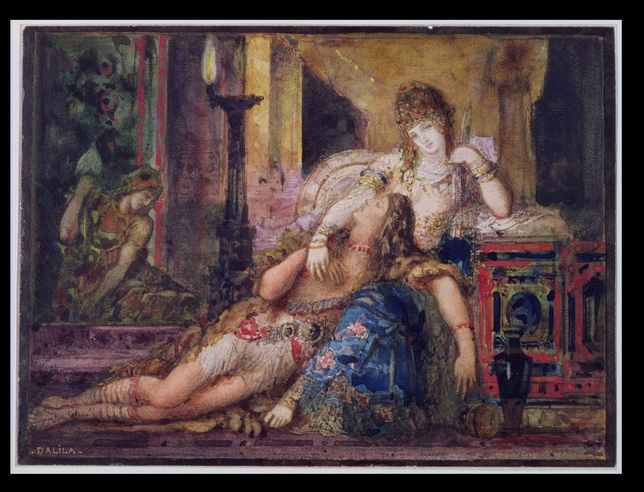 Sansone e Dalila da Gustave Moreau