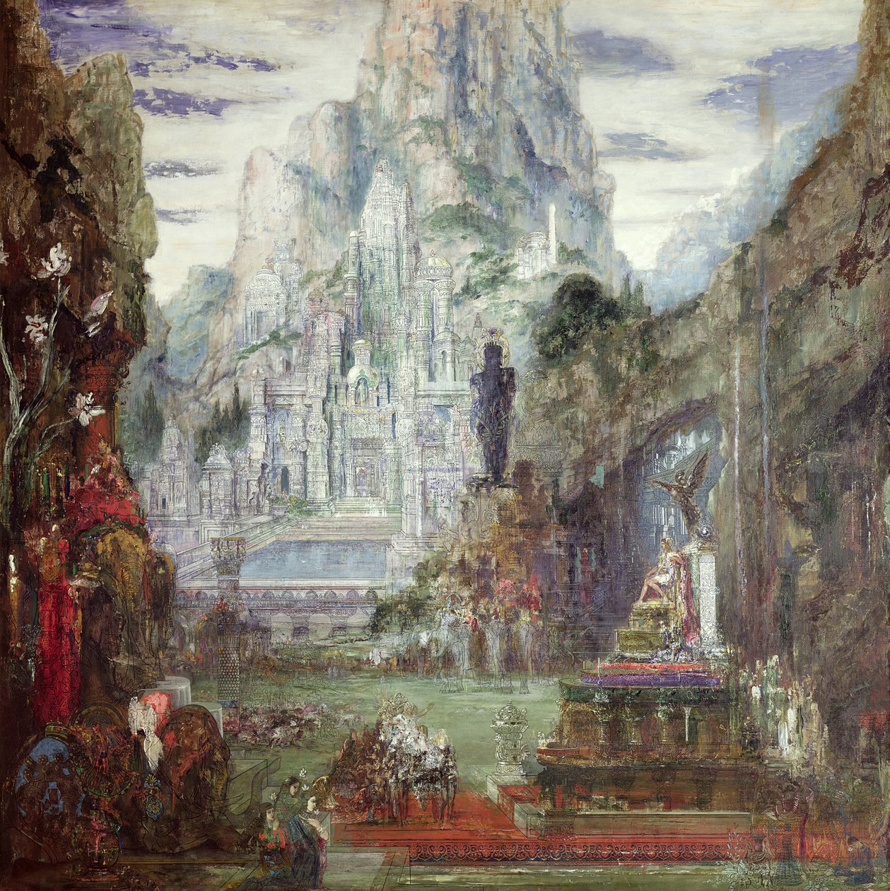 Il trionfo di Alessandro Magno da Gustave Moreau