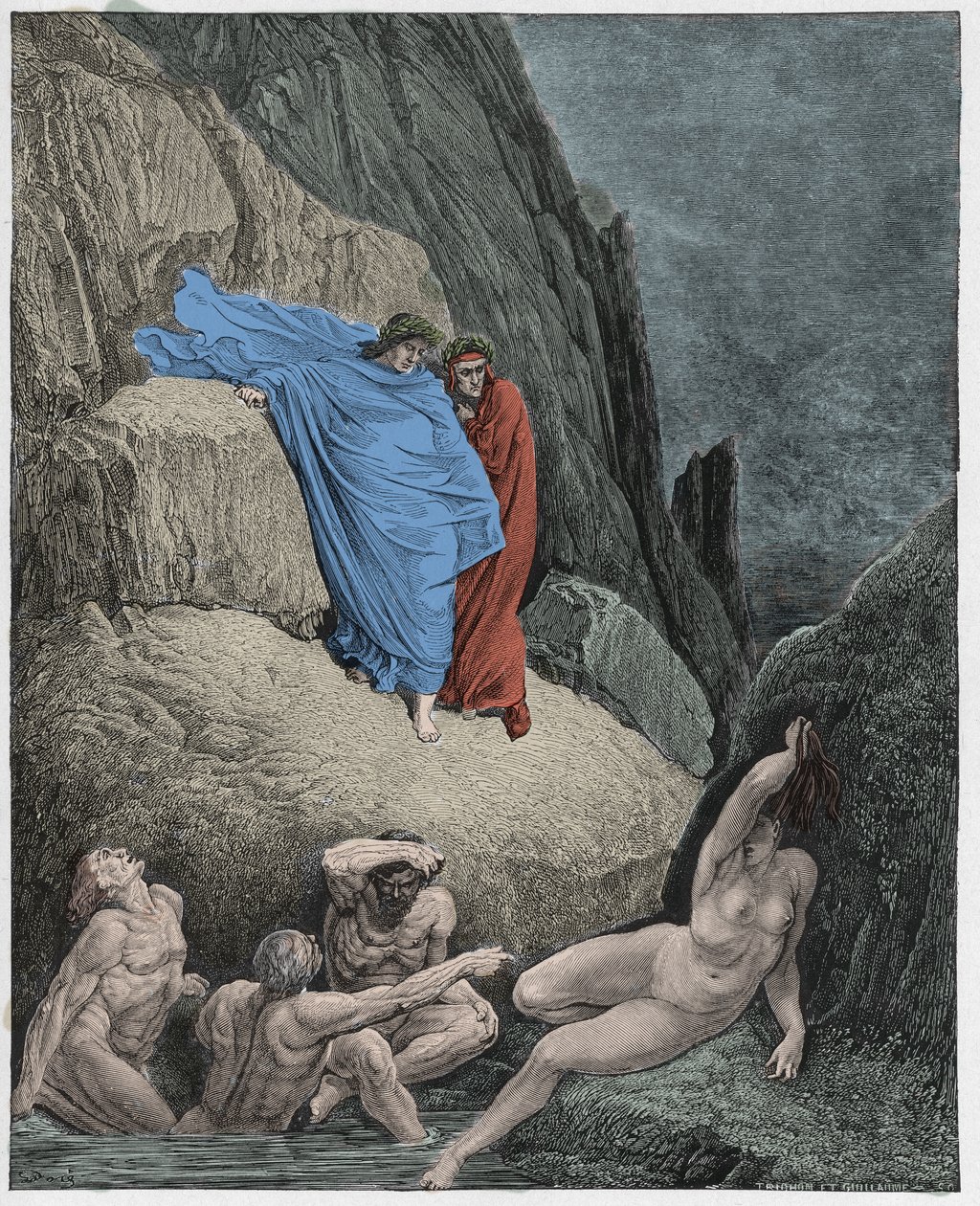 Inferno, Canto 18: Virgilio mostra a Dante l