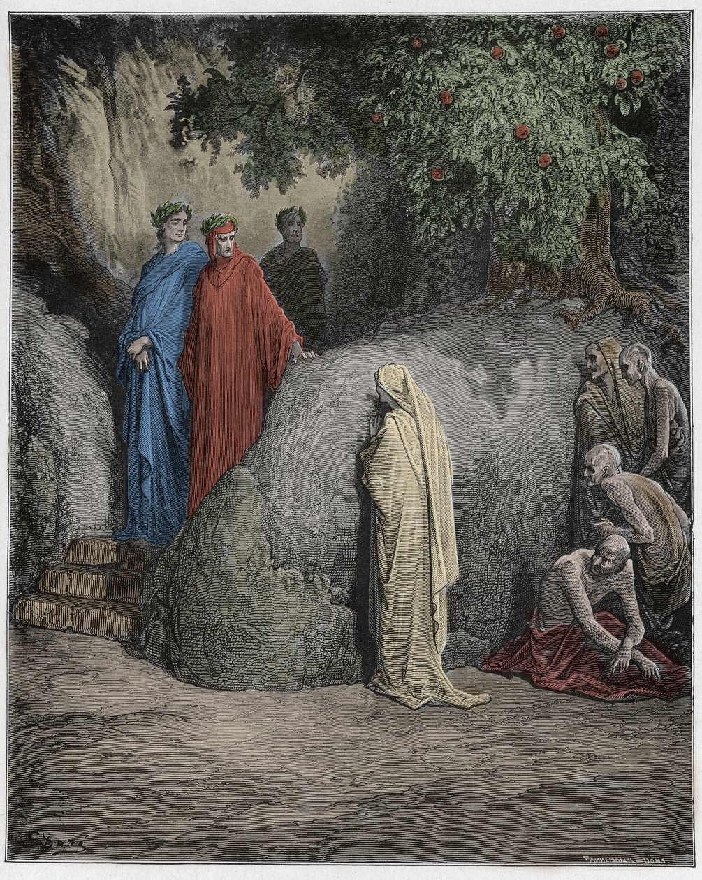 Purgatorio, Canto 23: Dante riconosce l