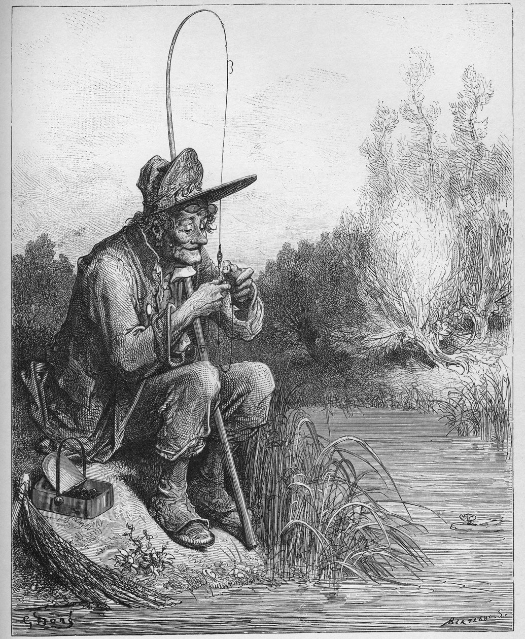 Il piccolo pesce e il pescatore - dalle 