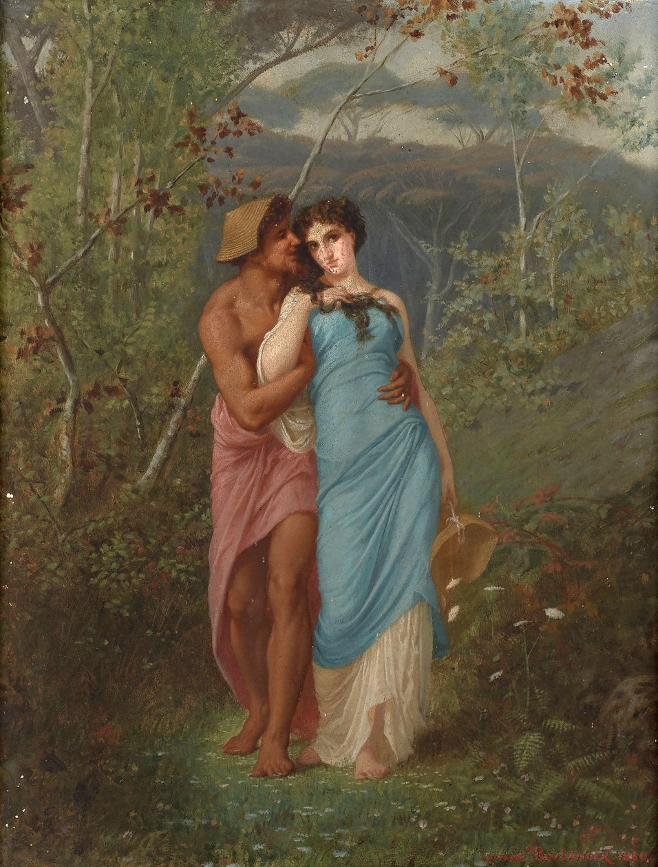 Galatea e il pastore Acis da Gustave Boulanger