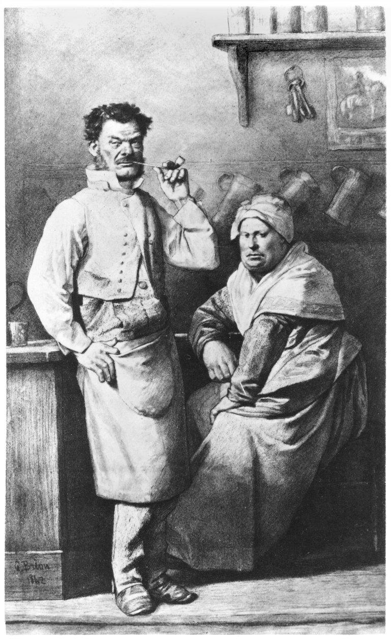 Il Thenardier, illustrazione da 
