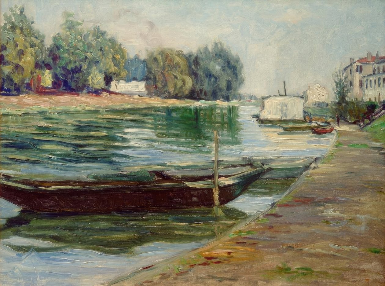 Bordi della Senna da Gustave Caillebotte