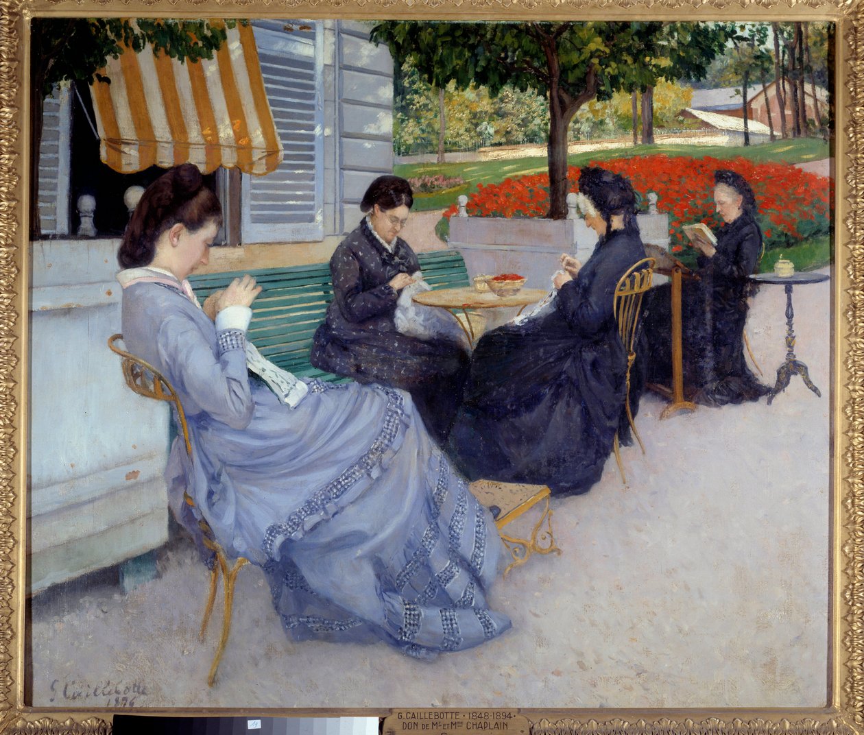 Ritratti di campagna (donne che cuciono) da Gustave Caillebotte