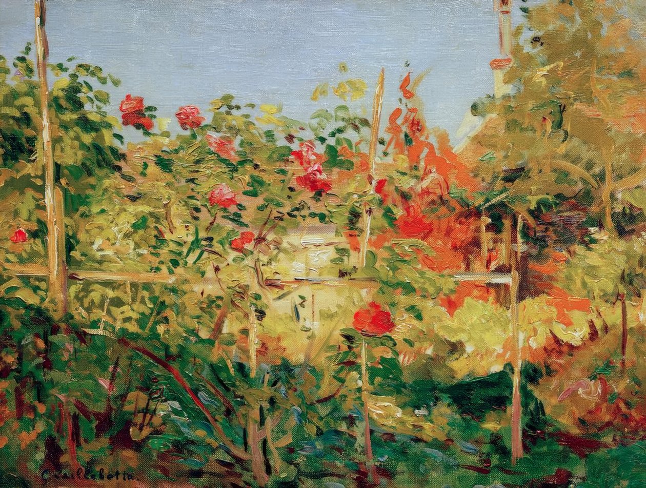 Giardino a Trouville da Gustave Caillebotte