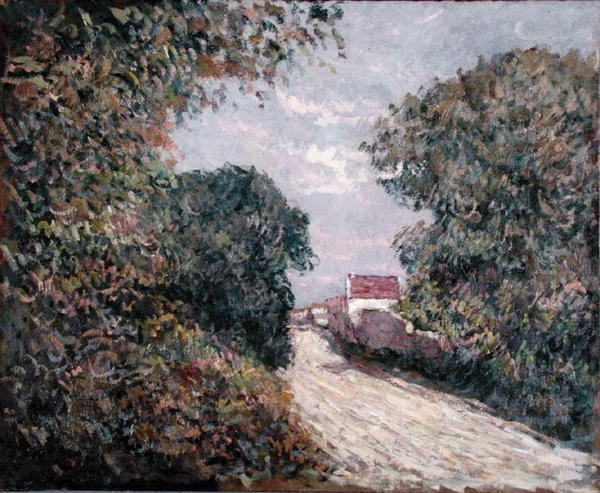 Sentiero al margine da Gustave Caillebotte