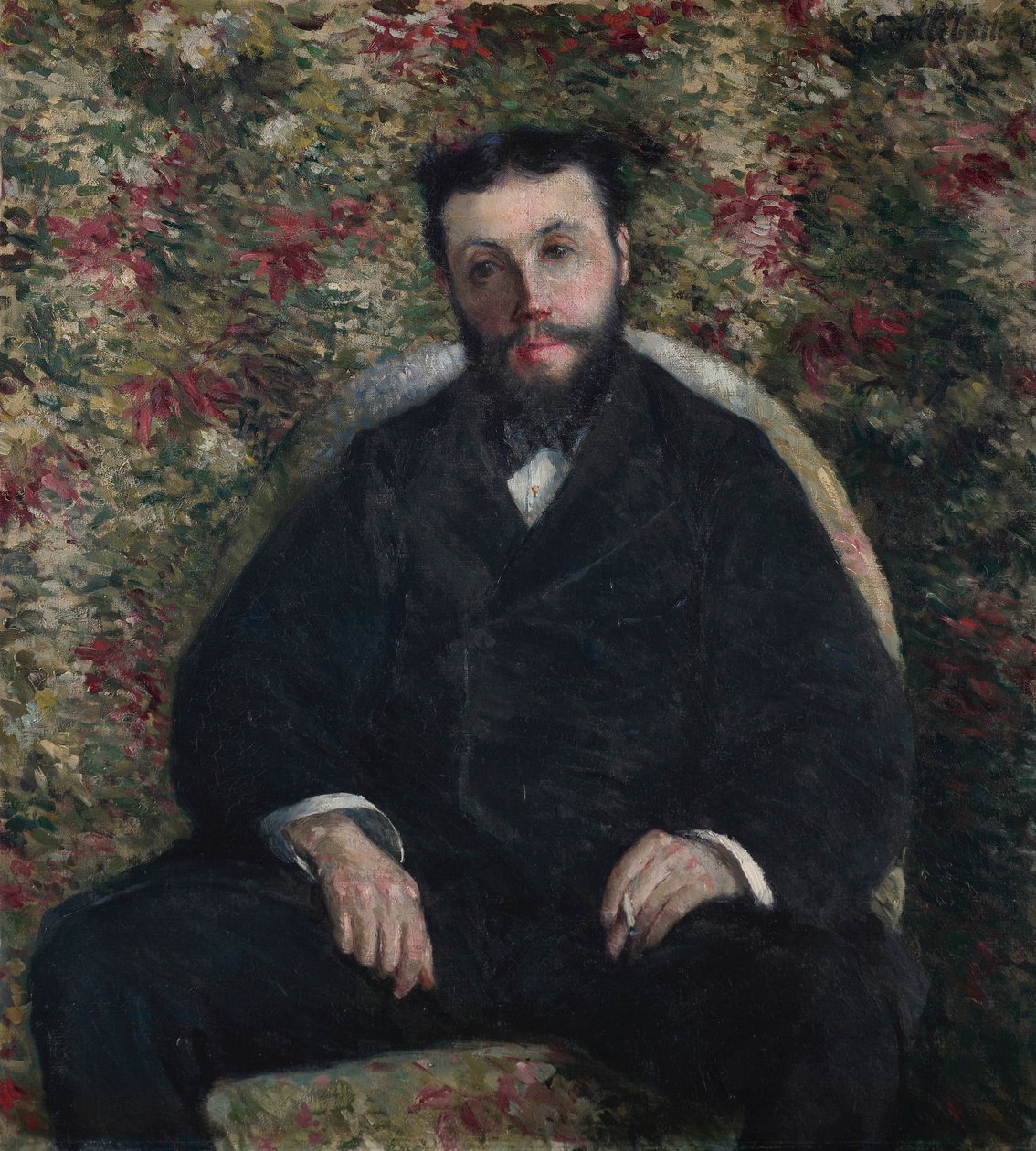Ritratto di A. Cassabois da Gustave Caillebotte