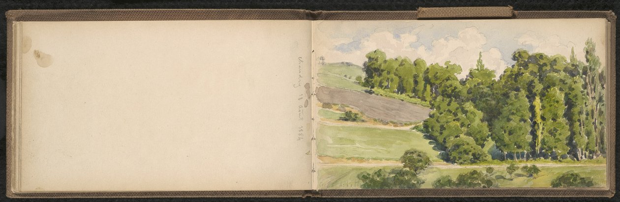 Album di schizzi da Gustave Caillebotte