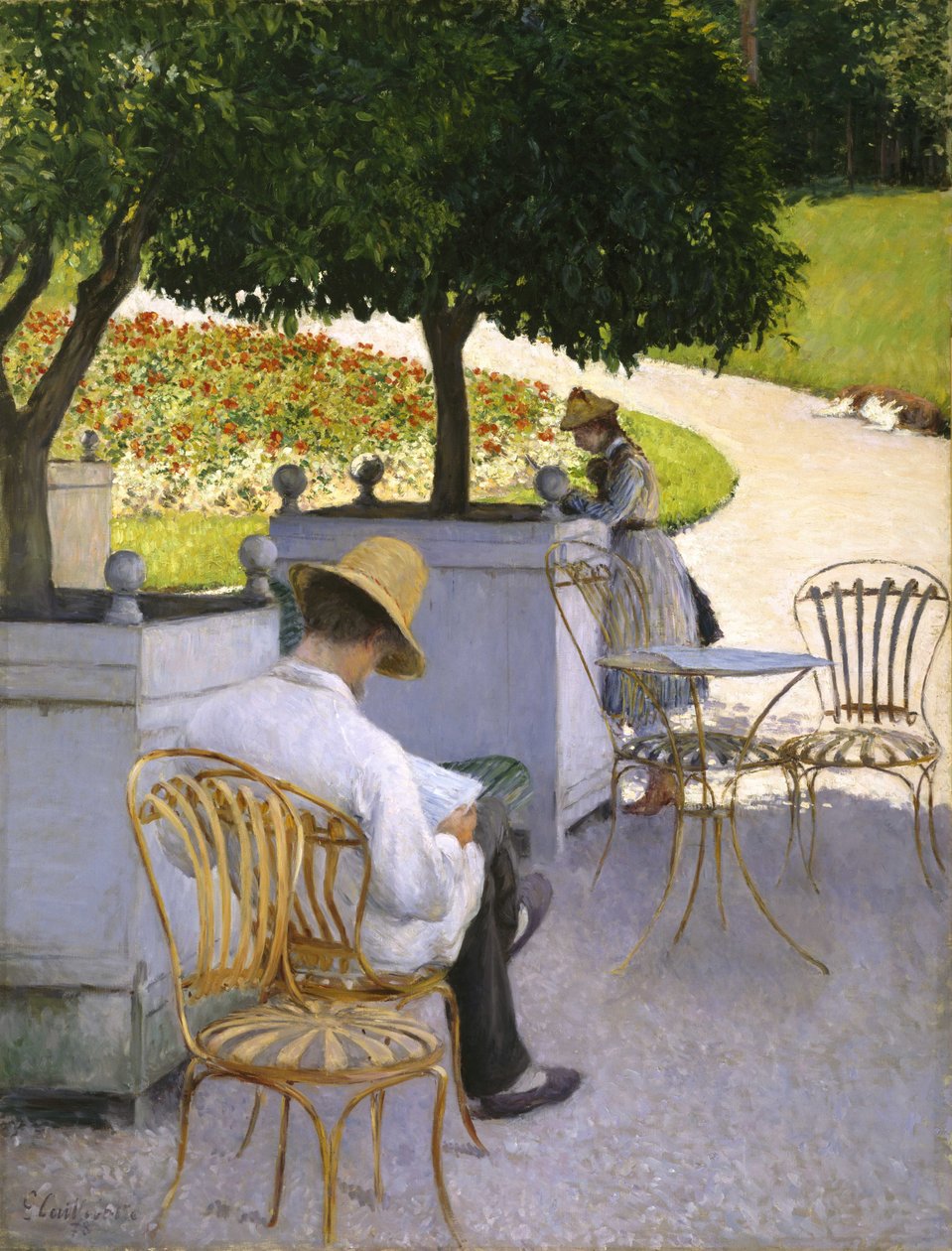 Gli aranci da Gustave Caillebotte