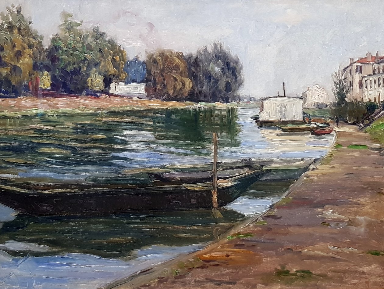 Le rive della Senna da Gustave Caillebotte